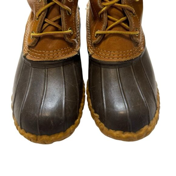 Vintage L.L. Bean Women's Duck Boots Maine Hunting Shoe Bean Boots Size 7M - Picture 3 of 9